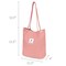 Wrapables Corduroy Tote Bag, Casual Everyday Shoulder Handbag